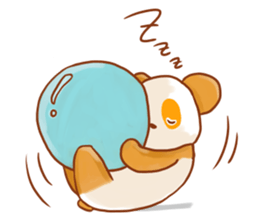 unzy panda sticker #11324906