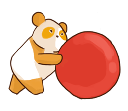 unzy panda sticker #11324907