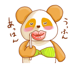 unzy panda sticker #11324915