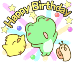 Frog's lucky sticker 5 sticker #11325121