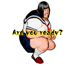 No1 HighSchoolGirl(E) sticker #11325340