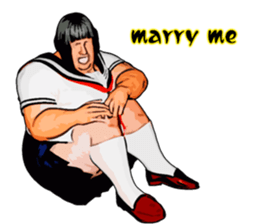 No1 HighSchoolGirl(E) sticker #11325359