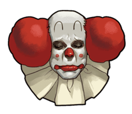 HAPPY FUNNY CLOWN sticker #11325450