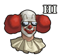 HAPPY FUNNY CLOWN sticker #11325469