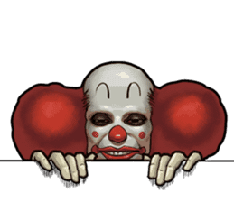 HAPPY FUNNY CLOWN sticker #11325476