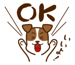 LOVE Jack Russell Terrier 3 sticker #11325725