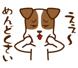 LOVE Jack Russell Terrier 3 sticker #11325734