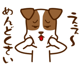 LOVE Jack Russell Terrier 3 sticker #11325734