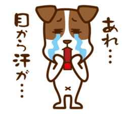 LOVE Jack Russell Terrier 3 sticker #11325753