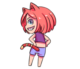 Candycat of Family-Cat sticker #11325880