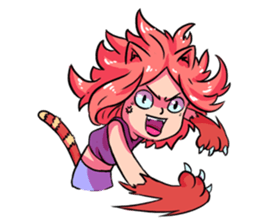 Candycat of Family-Cat sticker #11325883