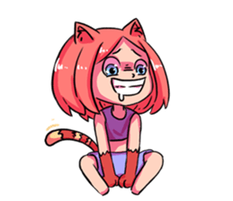 Candycat of Family-Cat sticker #11325889