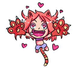 Candycat of Family-Cat sticker #11325891