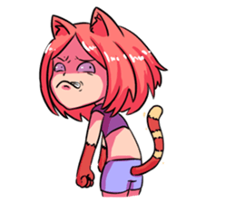 Candycat of Family-Cat sticker #11325892