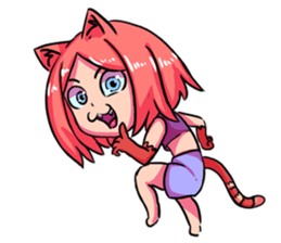 Candycat of Family-Cat sticker #11325896