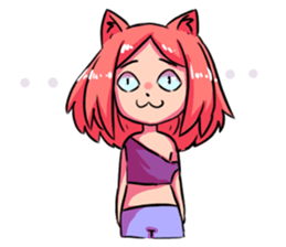 Candycat of Family-Cat sticker #11325899