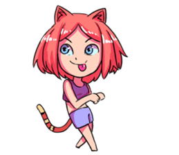 Candycat of Family-Cat sticker #11325902