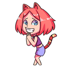 Candycat of Family-Cat sticker #11325905