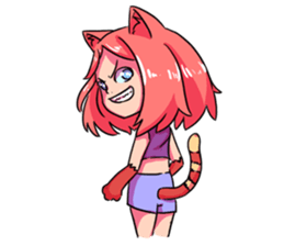 Candycat of Family-Cat sticker #11325913