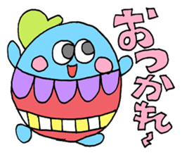 Pastel color message sticker sticker #11325930