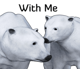Poler bear (Ursus maritimus) sticker (E) sticker #11326476