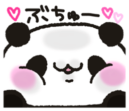 Heart plenty panda sticker #11327010