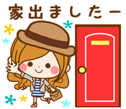 Leisurely a girlfriend 16 Adult girl sticker #11327092