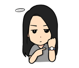 Littlegirl sticker #11327120