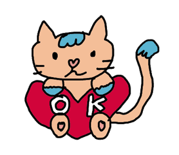 i'm a pretty cat sticker #11327197