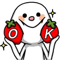 Strawberry and Marshmallow man