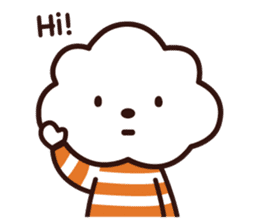 FLUFFY HOUSE (Mr. White Cloud & Friends) sticker #11327624