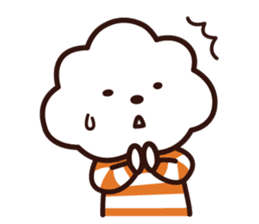 FLUFFY HOUSE (Mr. White Cloud & Friends) sticker #11327625