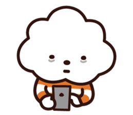 FLUFFY HOUSE (Mr. White Cloud & Friends) sticker #11327627
