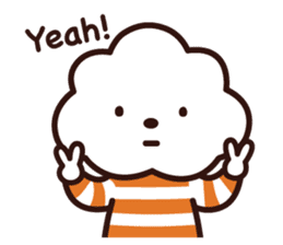 FLUFFY HOUSE (Mr. White Cloud & Friends) sticker #11327628