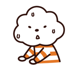 FLUFFY HOUSE (Mr. White Cloud & Friends) sticker #11327629