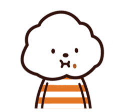 FLUFFY HOUSE (Mr. White Cloud & Friends) sticker #11327631