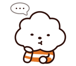FLUFFY HOUSE (Mr. White Cloud & Friends) sticker #11327634