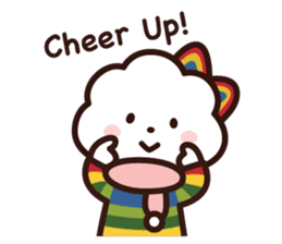 FLUFFY HOUSE (Mr. White Cloud & Friends) sticker #11327635