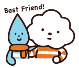 FLUFFY HOUSE (Mr. White Cloud & Friends) sticker #11327651