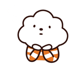 FLUFFY HOUSE (Mr. White Cloud & Friends) sticker #11327652