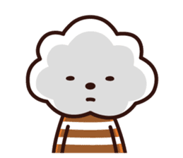 FLUFFY HOUSE (Mr. White Cloud & Friends) sticker #11327658