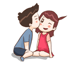 The Cute Lovers sticker #11328029