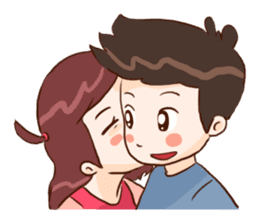 The Cute Lovers sticker #11328038