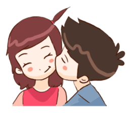 The Cute Lovers sticker #11328043