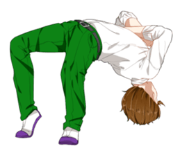 Ms. Kobayashi on the next seat. sticker #11328281