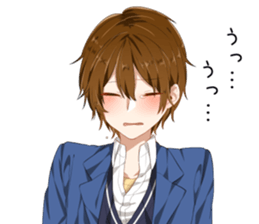 Ms. Kobayashi on the next seat. sticker #11328296