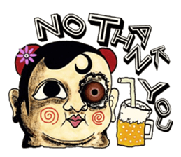 Chaos and coups sticker #11329547