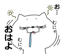 being impudent cat sticker #11329584