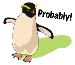 That COOL Guy's Rockhopper Penguin! ENG sticker #11329633
