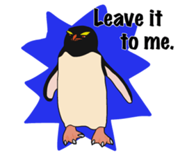That COOL Guy's Rockhopper Penguin! ENG sticker #11329652